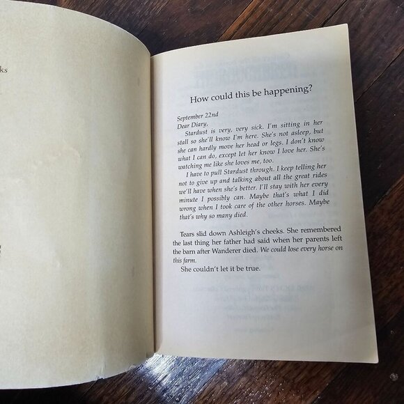 Vintage 90s 1995 Thoroughbred Super Edition Ashleigh's Dream by Joanna Campbell - Picture 8 of 10